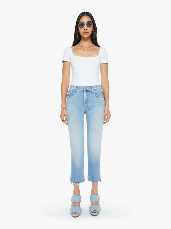 The Insider Crop Step Fray in Can You Dig It