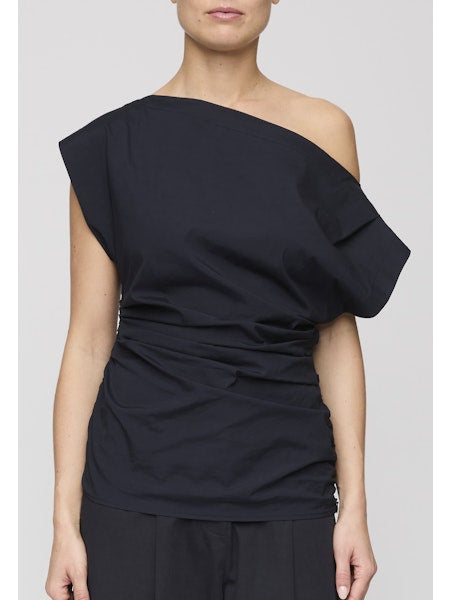 Nara Top in Evening Blue