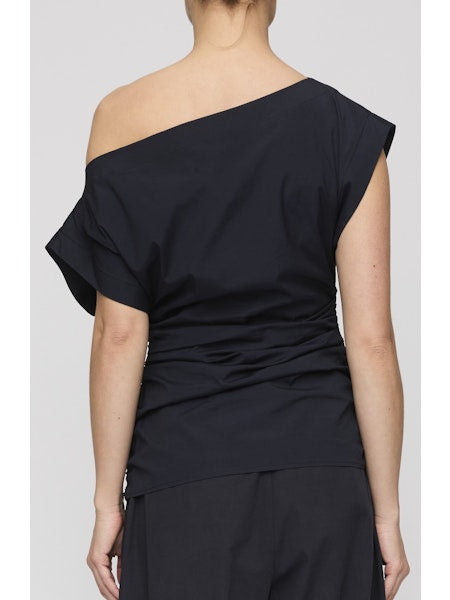 Nara Top in Evening Blue