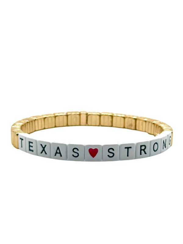 Stackable Texas Strong Bracelet