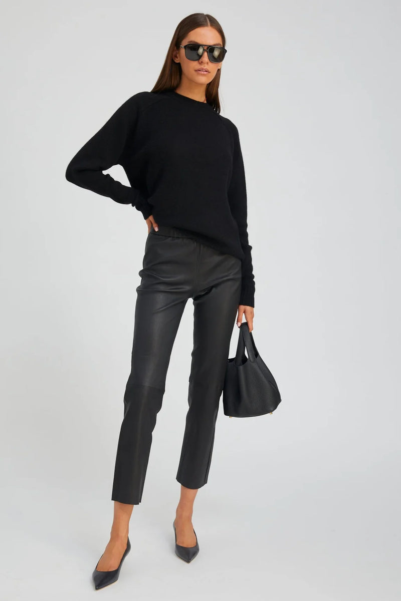 Sophia Cigarette Legging in Black