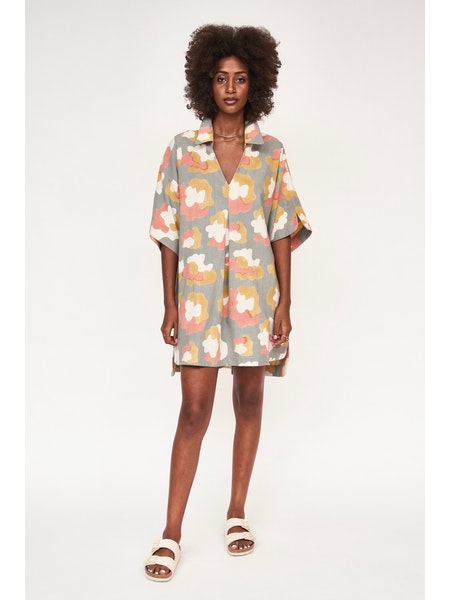 Lanai Popover Dress in Waterlily