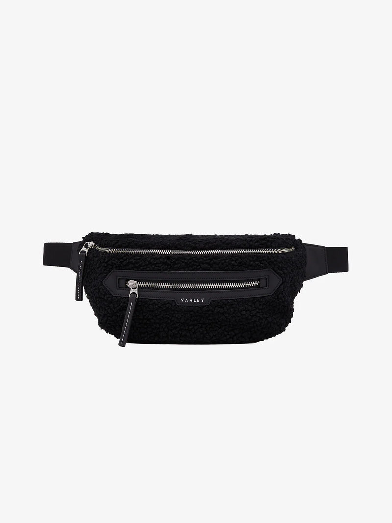 Kansa Sherpa Belt Bag in Black