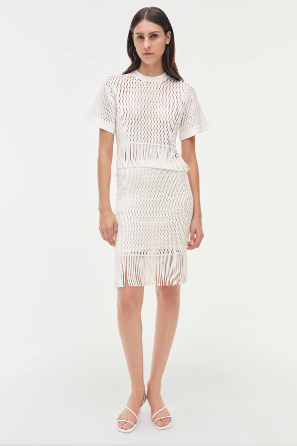 Xavia Skirt in Ivory