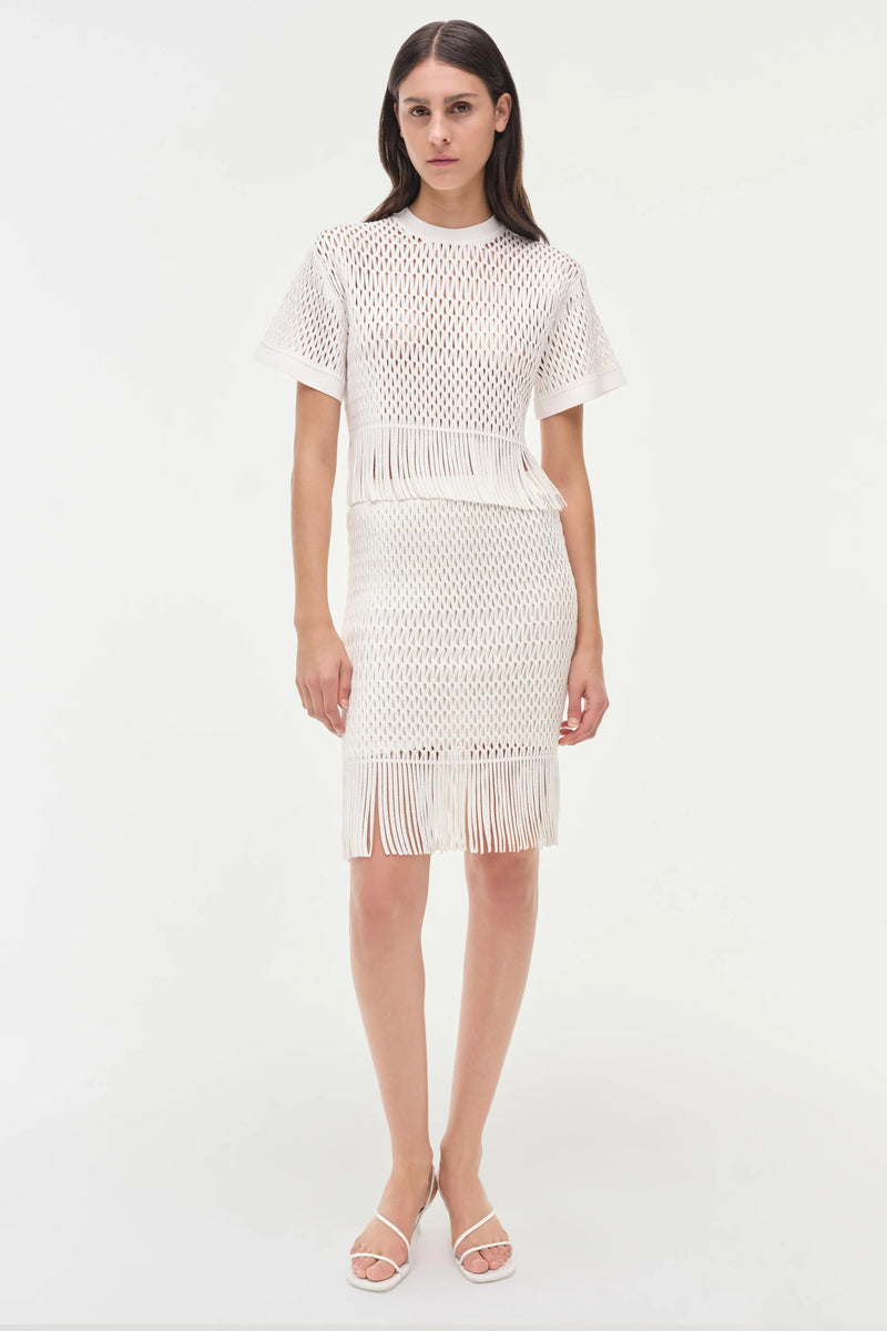 Xavia Skirt in Ivory