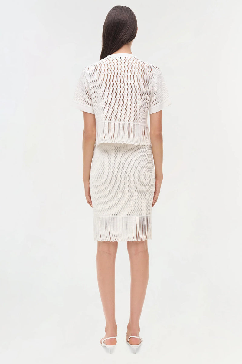 Xavia Skirt in Ivory
