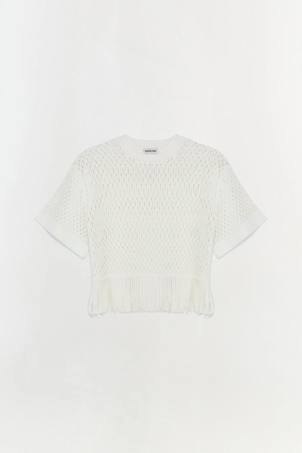 Enzo Top in Ivory