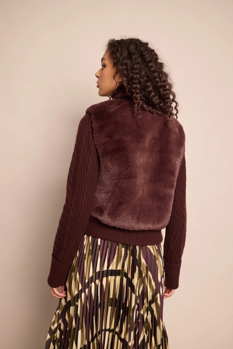 Logan Jacket in Brown