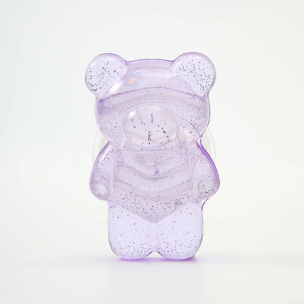 Lilac Jelly Bear Popsocket