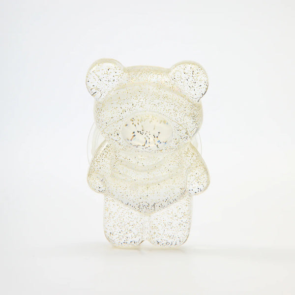 Gold Jelly Bear Popsocket