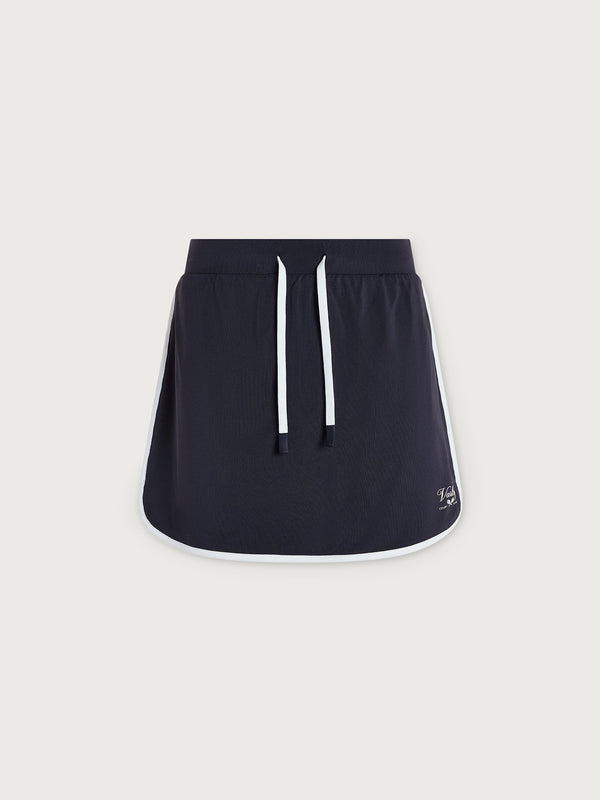 Archer Mid Rise Skort 13.5 in Blue Nights