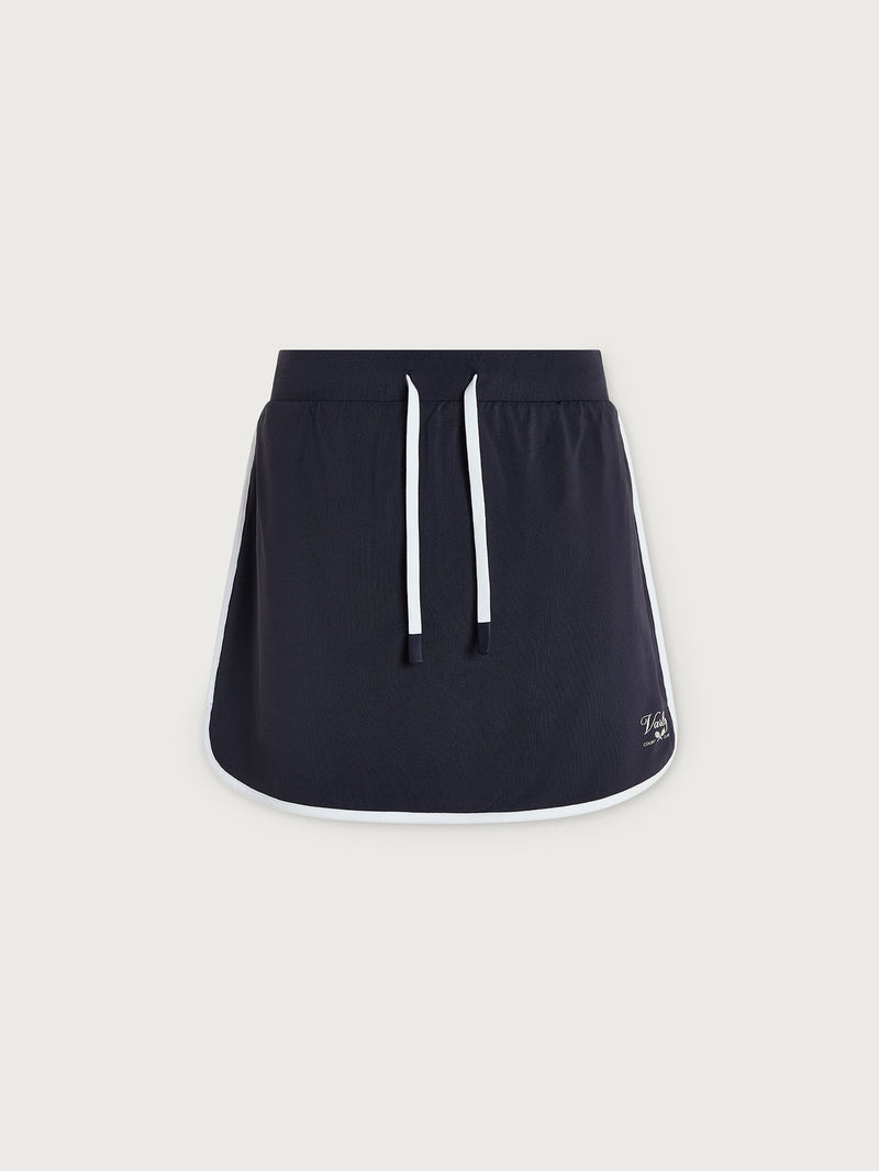 Archer Mid Rise Skort 13.5 in Blue Nights