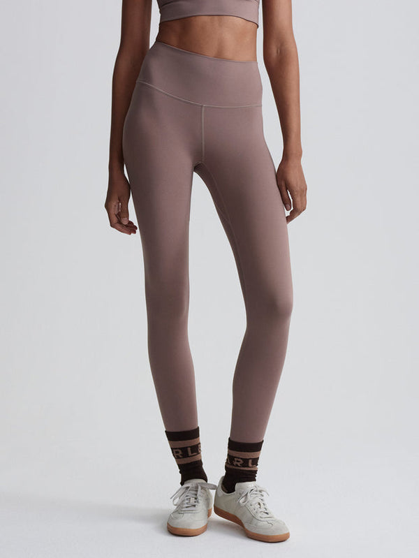 FreeSoft High Rise Legging 25in in Deep Taupe
