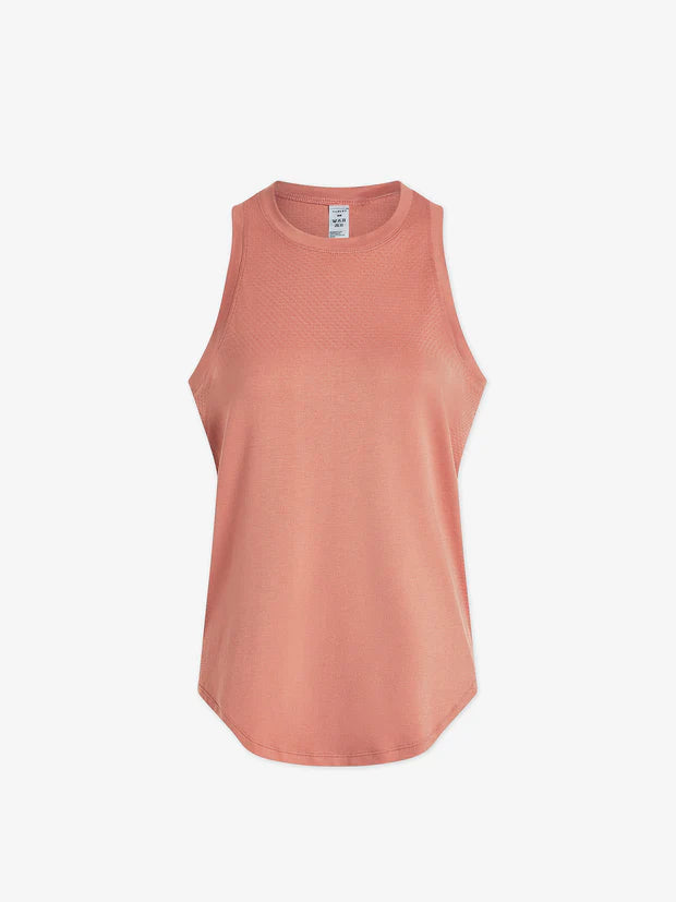 Dacey Longline Tank in Canyon Rose