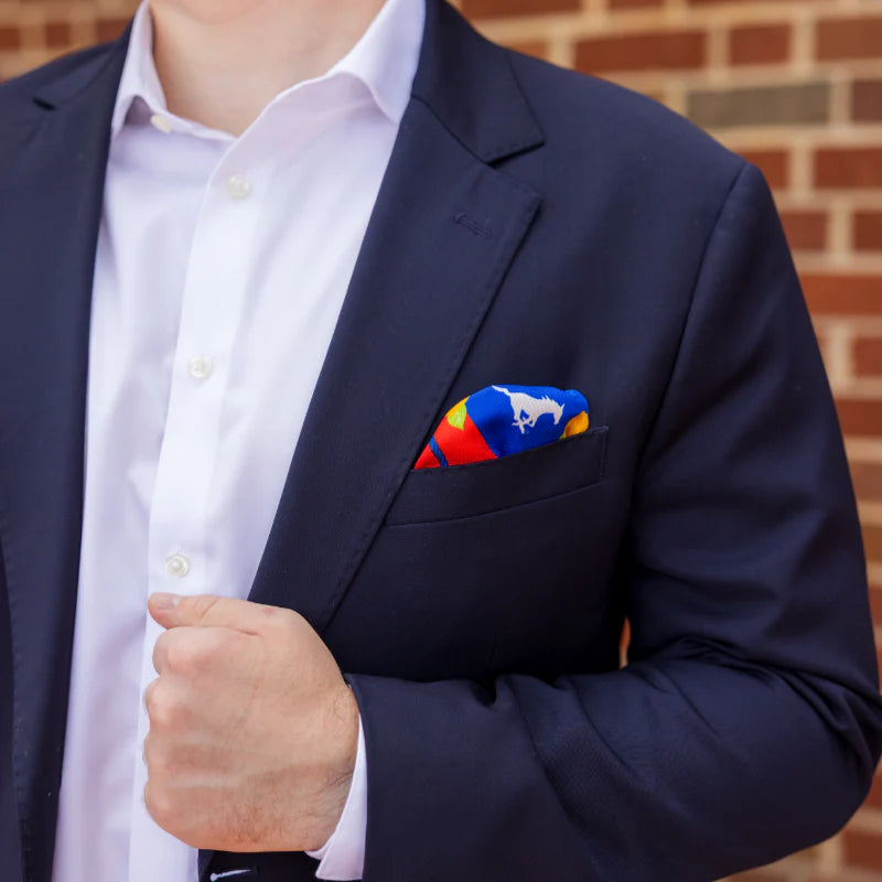 SMU Mustangs Pocket Scarf