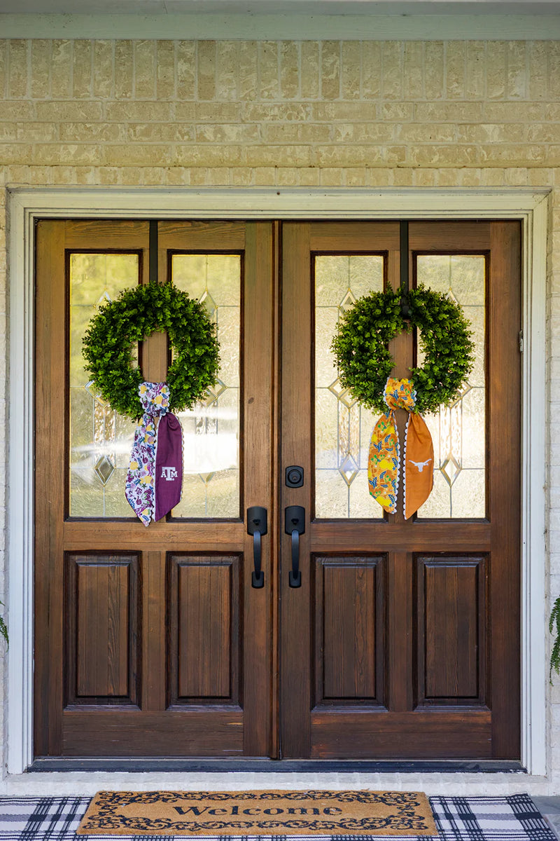Texas Longhorns Cotton Wreath Scarf