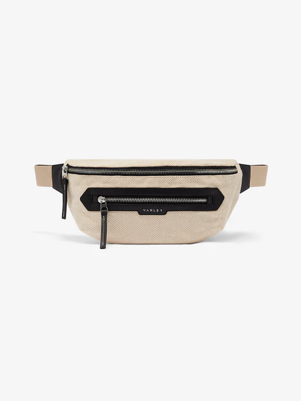 Anita Belt Bag in Natural/Black