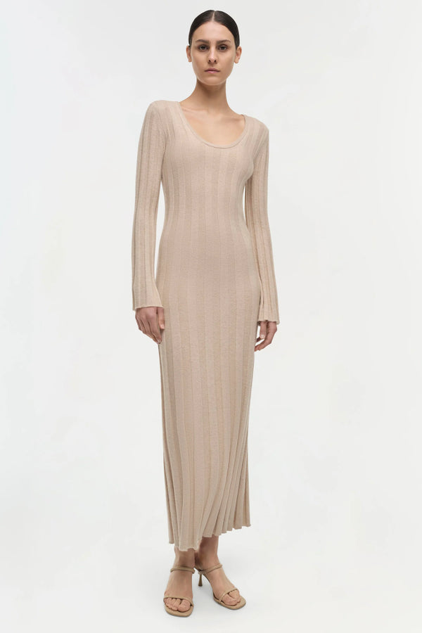 Kogan Maxi Dress in Sand Mirage