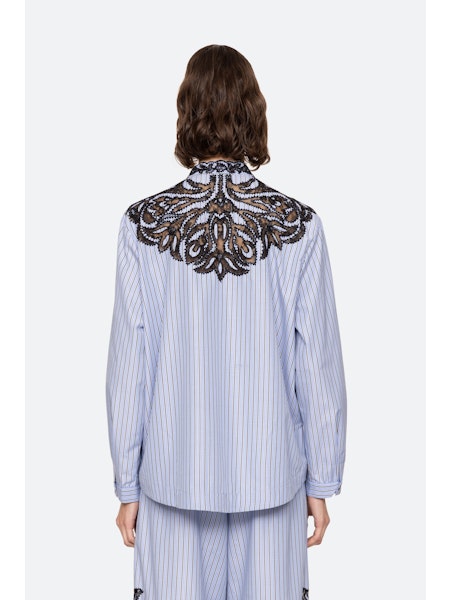 Maella Stripe Top in Multi