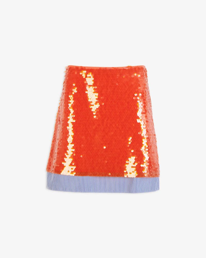 Arilita Skirt in Papaya