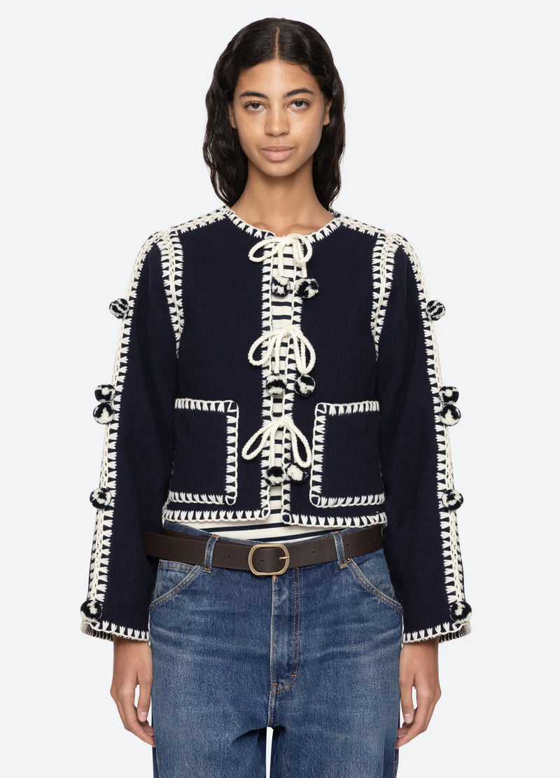 Addison Jacket in Navy