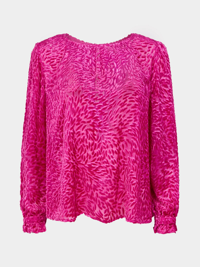 Astrid Top in Orchid