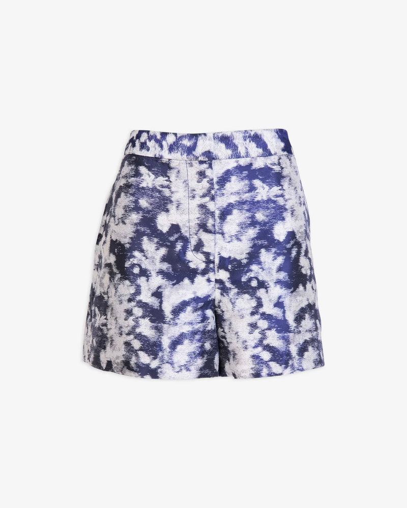 Carson Short in Maritime Blue/Cream