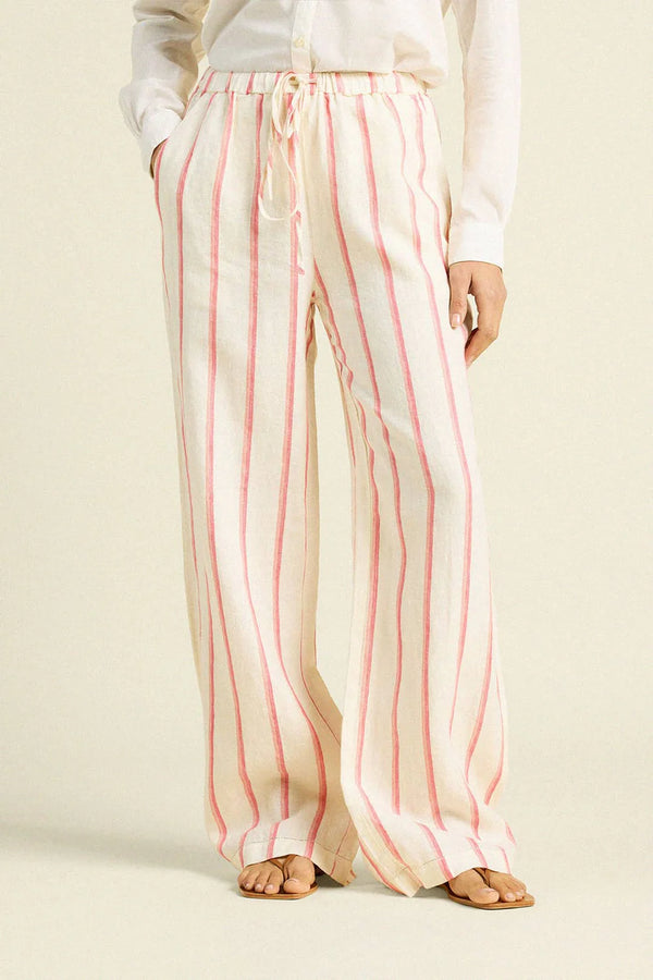 Vera Pant in Pomme Stripe