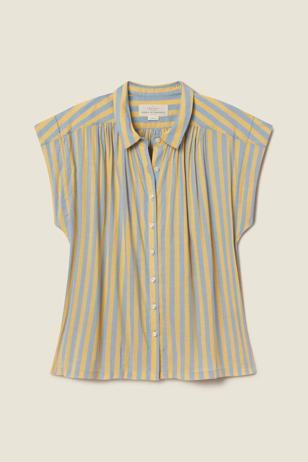 Della Shirt in Golden Hour Stripe