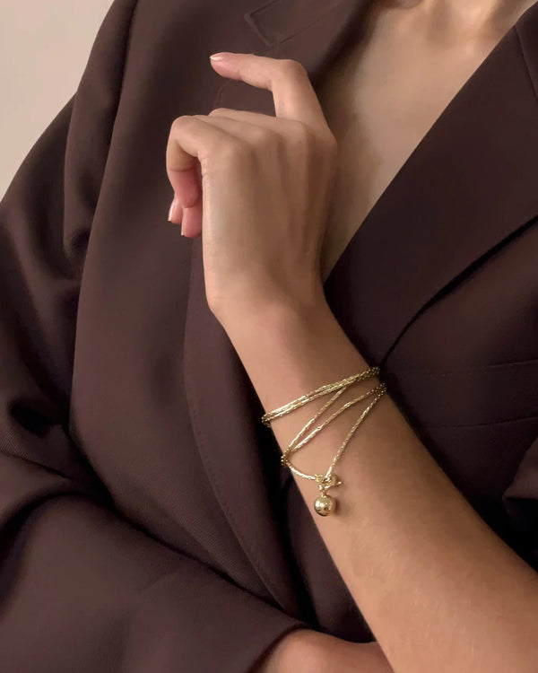 Constance Wrap in Gold