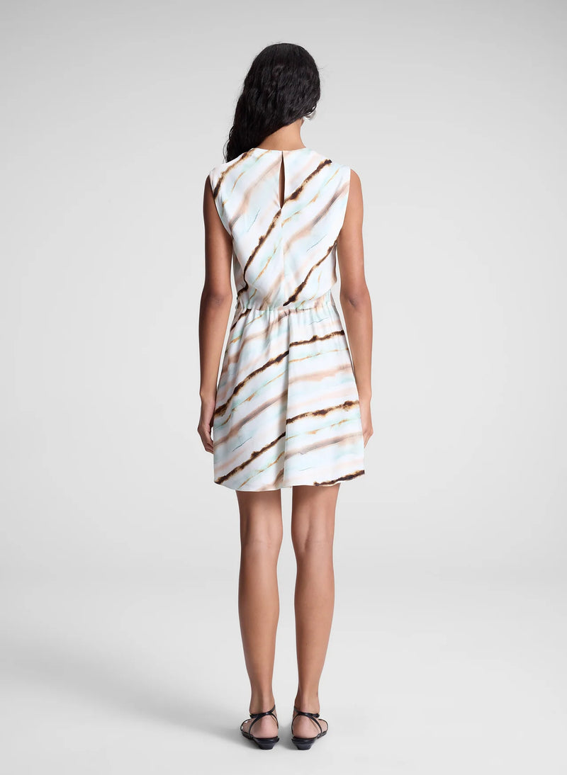 Delia Dress in Mint Multi