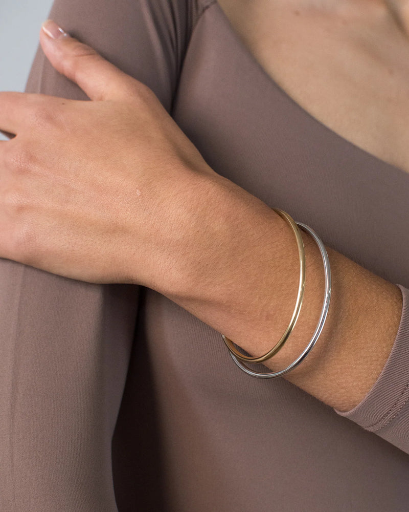 Dane Two-Tone Bangle Set