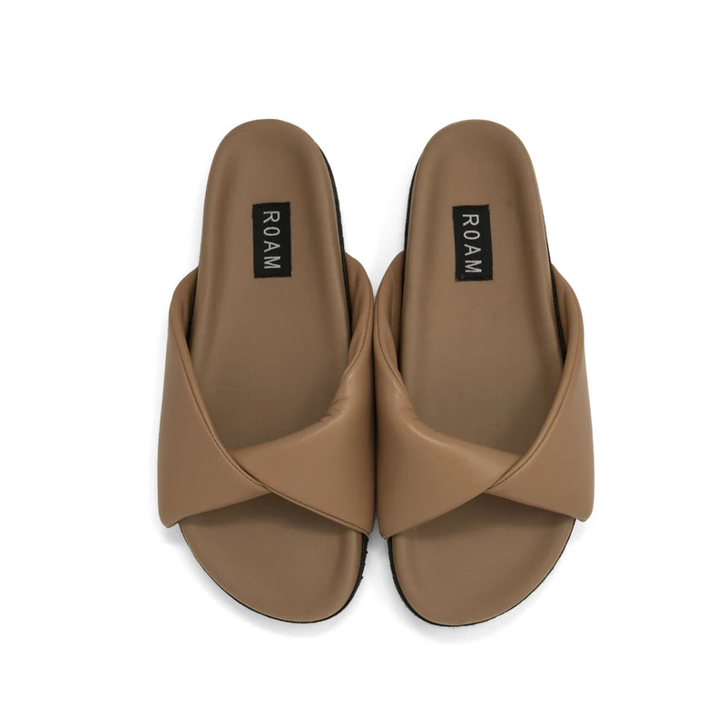 Demi Twist Sandals in Nude