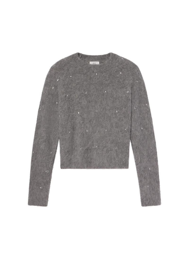 Frankie Sweater in Heather Grey