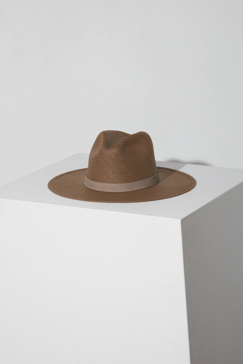 Adriana Hat in Brown