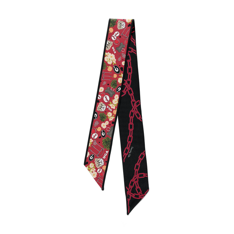 Georgia Bulldogs Twilly Scarf