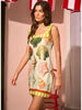 Alba Dress in Somers Shell Mint