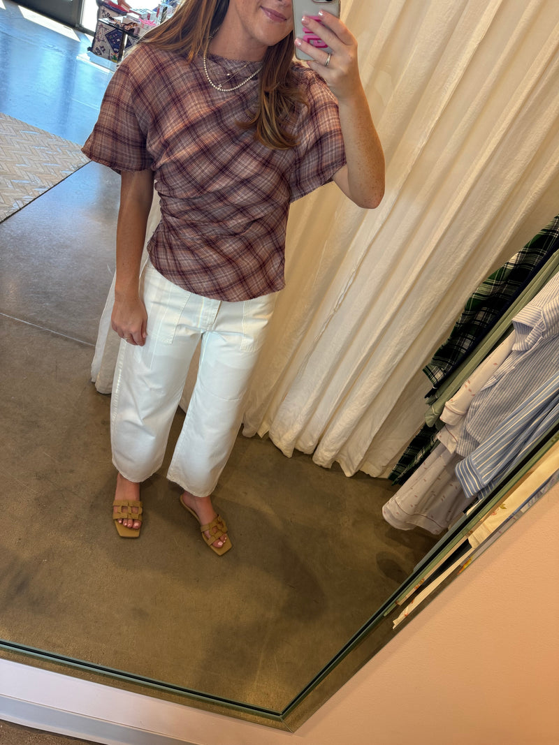 Neyela Top in Rosewood