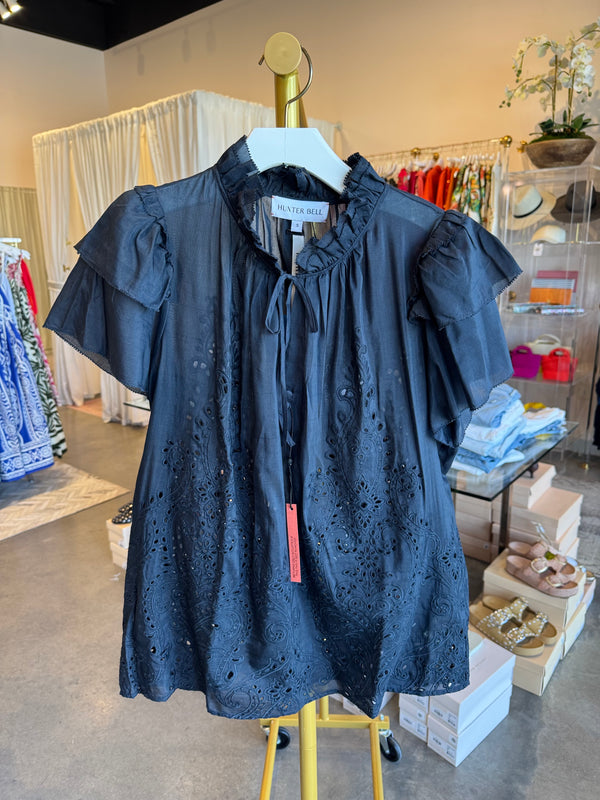 Millie Top in Midnight