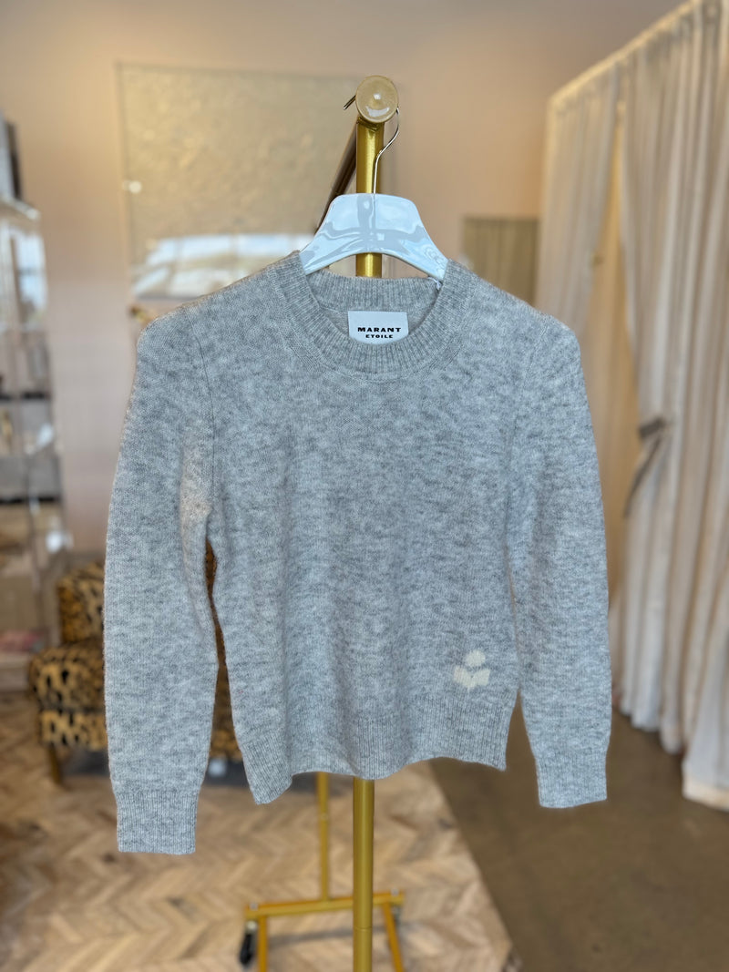 Isadora Sweater in Light Grey