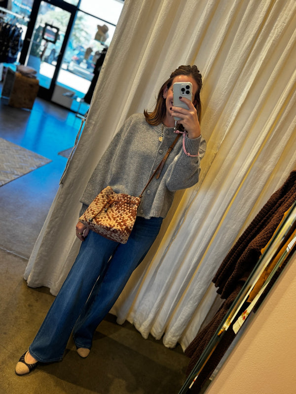 Gramercy Medium Bucket Bag in Feez