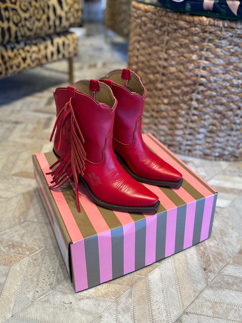 Spirit Bootie in Red