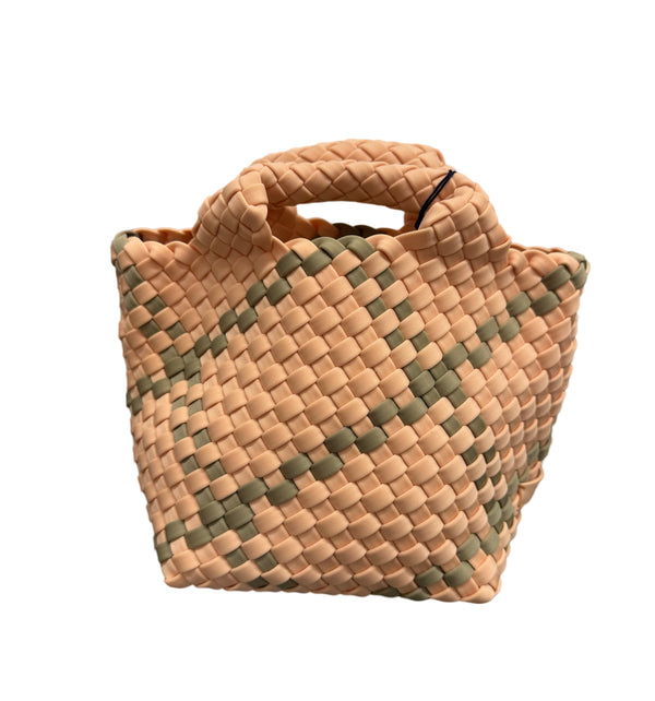 Waste Not St. Barths Petite Tote in Plaid Moorea