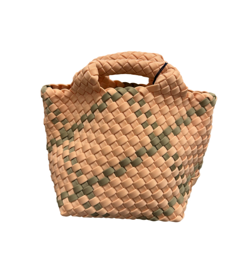 Waste Not St. Barths Petite Tote in Plaid Moorea