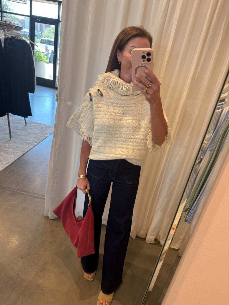Blanche Pullover in Ecru