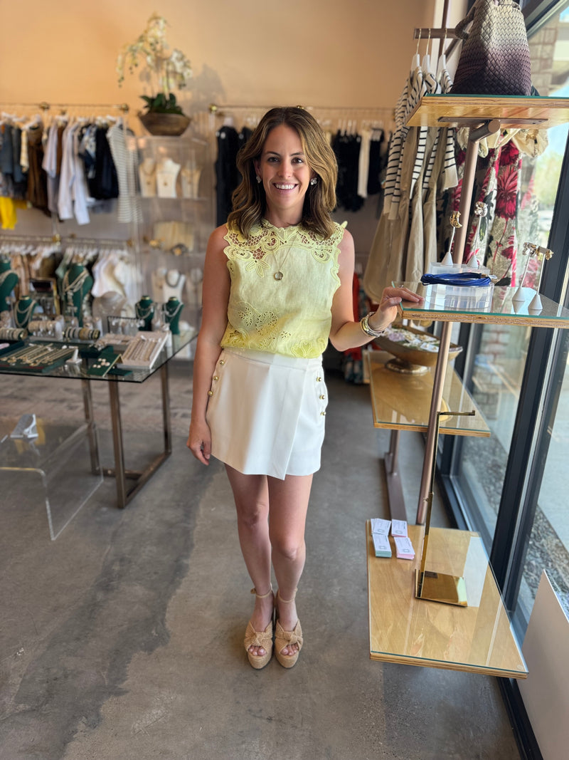 Marlis Top in Citron