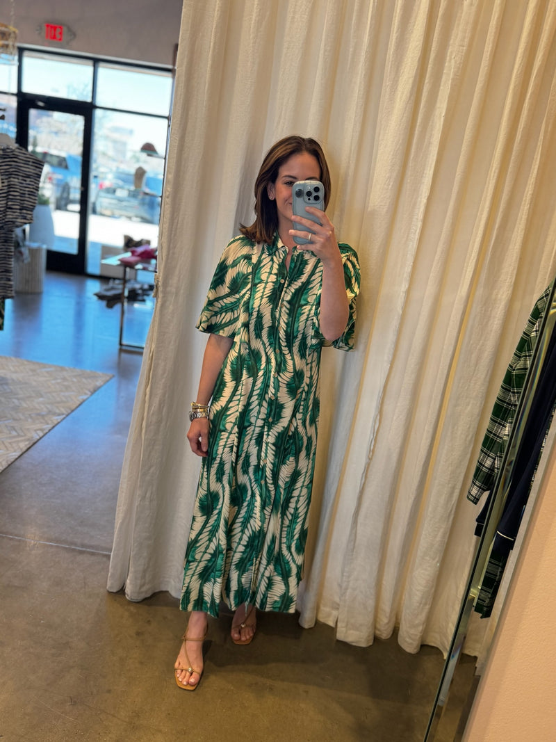 Silhouette Dress in Acacia