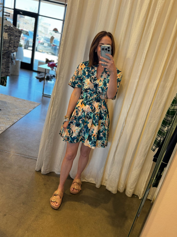 Nadira Dress in Delphinium