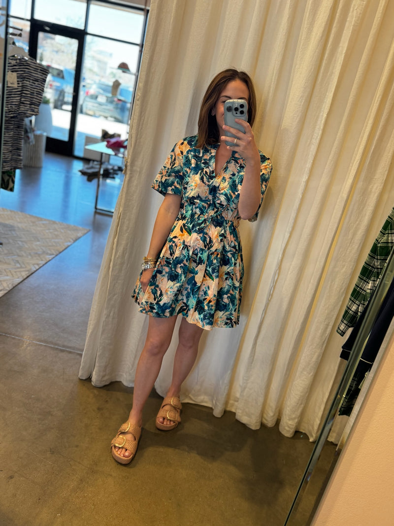 Nadira Dress in Delphinium