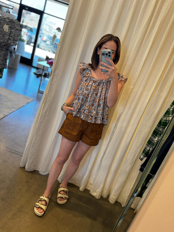 Tessa Top in Caspia